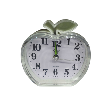 Ceas de birou - Ceas cu alarmă - Apple - XHY-613A - 606131 - Alb