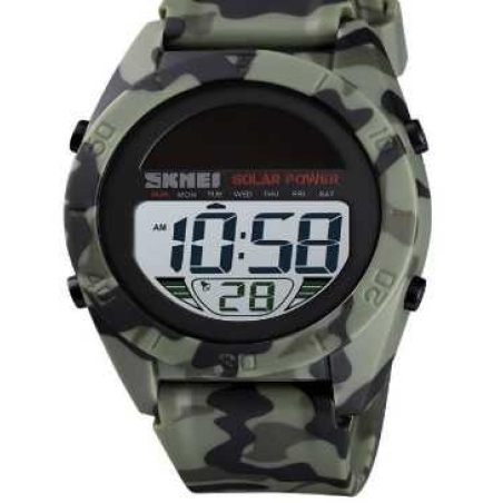 Ceas de mână digitală - Skmei - 1592 - Verde militar