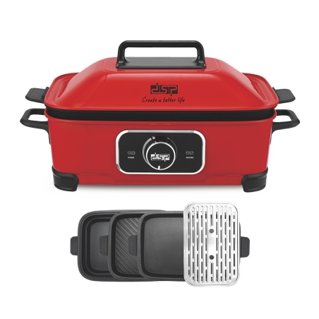 Multicooker 4 în 1 - KC3040 - DSP - 613712 - Roșu