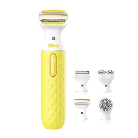 Kit de bărbierit și curățare față-corp - 80155 - DSP - 614627 - Galben