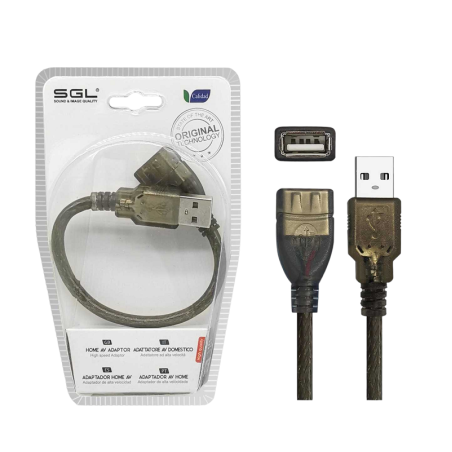 Adaptor pentru adaptor - USB -A mascul/fema - 4s -01 - 20cm - 098081