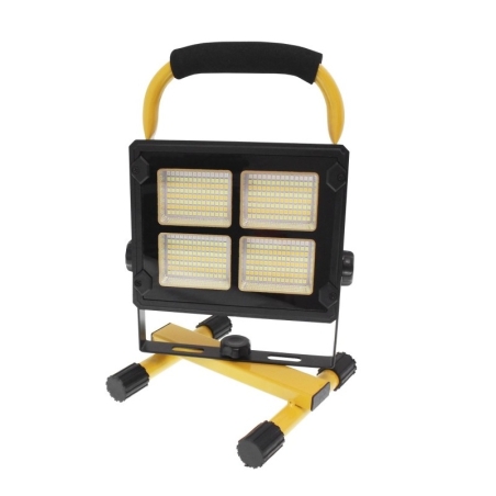 Proiector LED reîncărcabil cu panou solar - W877-2 - 181427