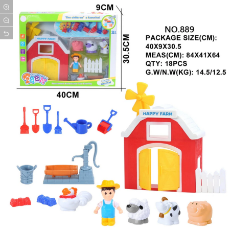 Set copii - Ferma - 500-889 - 305253