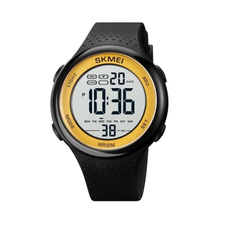 Ceas digital de mână - Skmei - 1856 - Aur