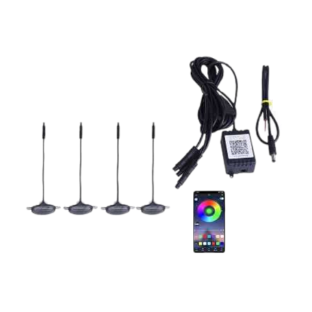 Set de iluminat LED pentru compartimentul mașinii - R-D20101-P4 - 110026