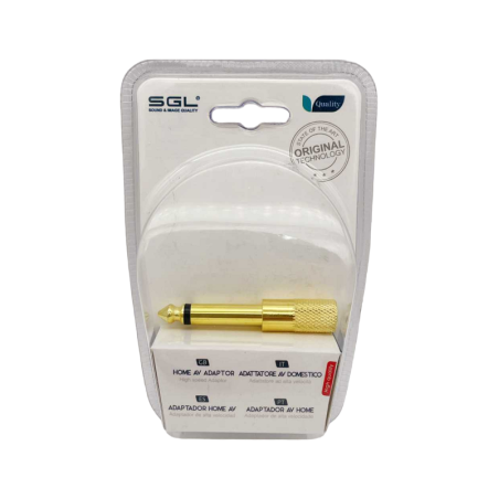 Adaptor jack audio 6,3 mm - 1892-1 - 098258