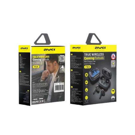 Căști wireless cu carcasă de încărcare - Bluetooth - T53 - AWEI - 888780