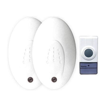 Sonerie wireless cu 2 receptoare - RL -2R3920 - 486109
