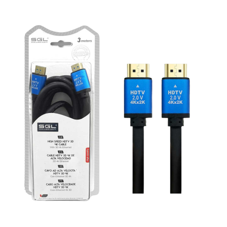 Cablu HDMI - 1594-3D-4K - tată/tată - 3m - 094809