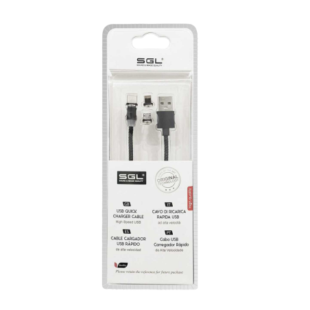 Cablu de încărcare și date - 3 în 1 - Încărcare rapidă - S03 - 1m - 099422