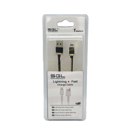 Cablu de incarcare si date - Lightning - Incarcare rapida - R5 - 1m - 099163