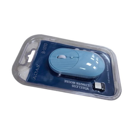 Mouse fără fir - B1010 - AOAS - 654863 - Albastru