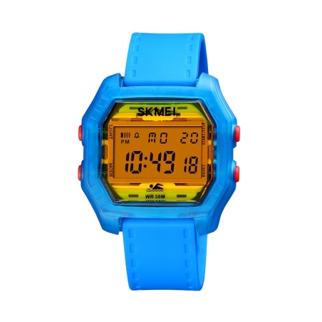 Ceas de mână digitală - Skmei - 1623 - Albastru deschis