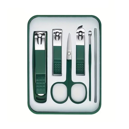 Set de îngrijire a unghiilor cu husă - 001 - 6 buc - 739037