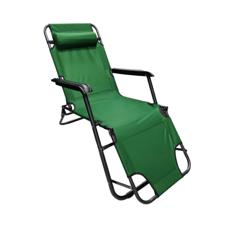 Scaun de plaja pliabil - Sezlong - 1236 - 270942 - Verde