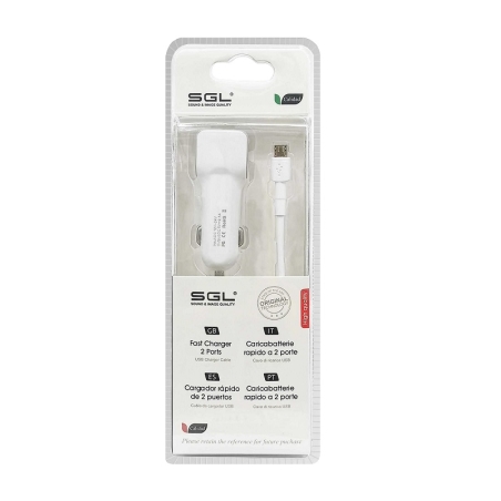 Incarcator auto - Micro USB - 1m - V8-D13 - 110206