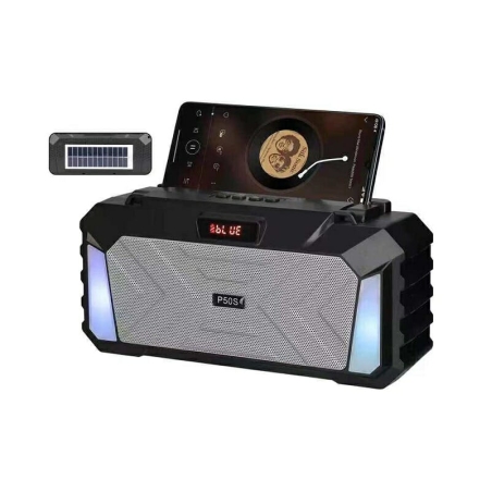 Difuzor Bluetooth wireless cu panou solar - P50S - 884669