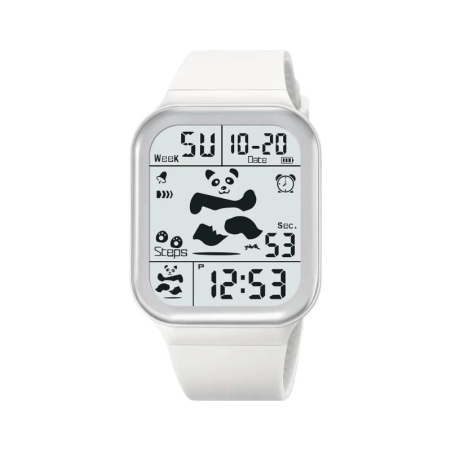 Ceas de mână digital - Skmei - 2216 - Alb