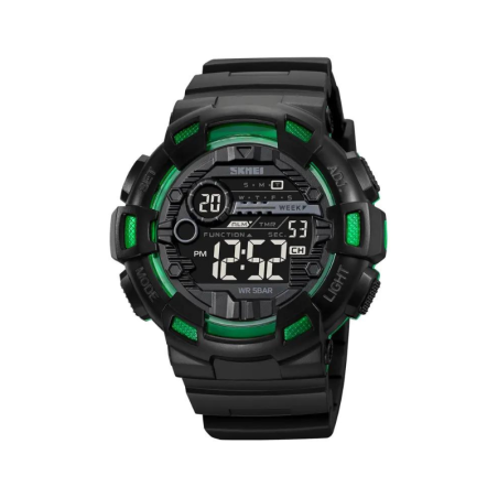 Ceas digital de mână - Skmei - 2110 - Negru/Verde