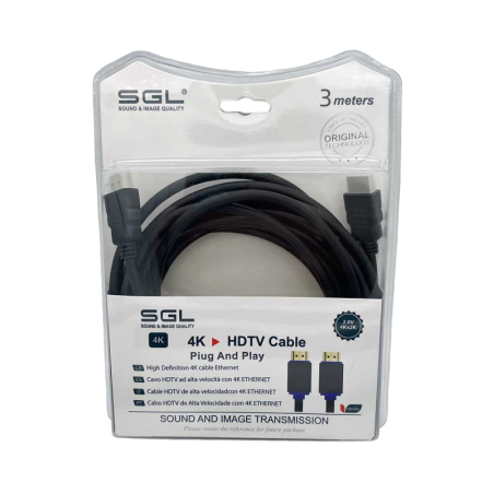 Cablu HDMI cu 2 conectori tata - 1592 - 3m - 094717
