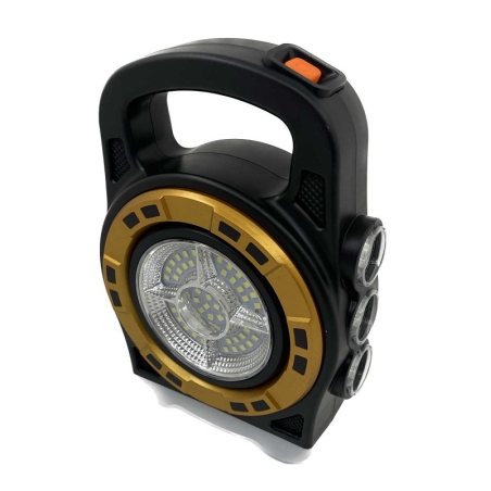 Lanterna LED reincarcabila cu panou solar - 6678L - 200736