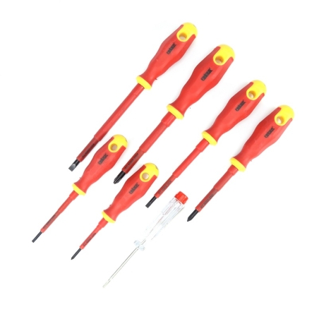 Set șurubelnițe electrice - 7 buc. - Finder - 193086