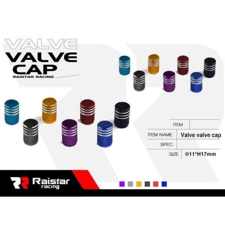 Set capace de supape anvelope auto- R -Z17106-4U - 140523