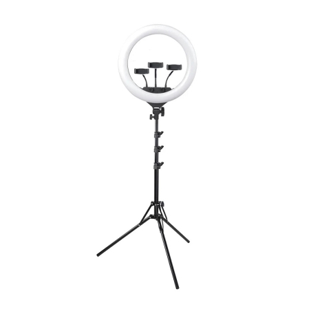 Lampă inel pentru selfie - LED - 2,1 m - 200349