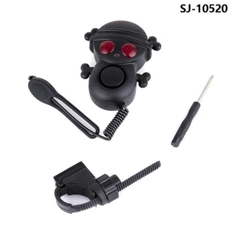 Claxon electronic pentru biciclete cu lumina- SJ -10520 - 650141