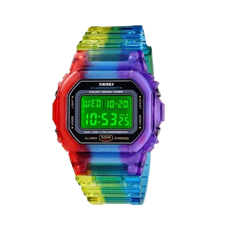 Ceas digital de mână - Skmei - 1622 - Multicolor
