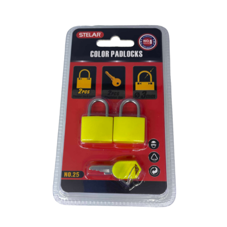 Set lacăt cu clemă scurtă - 2buc - 3mm - STELAR - TKS23 - 2buc - 586981