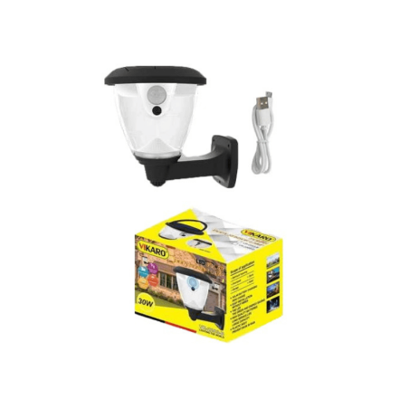 Lanternă reîncărcabilă de grădină - GD-2203-B - 30W - 559809