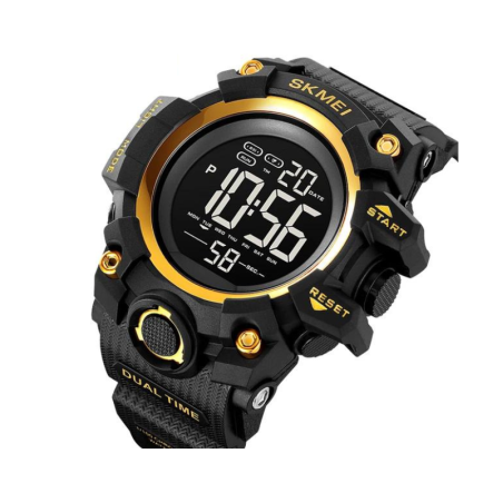 Ceas de mână digital - Skmei - 2140 - Aur
