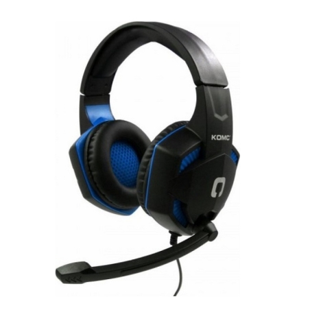 Căști pentru jocuri cu fir - G302 - KOMC - 302582 - Albastru