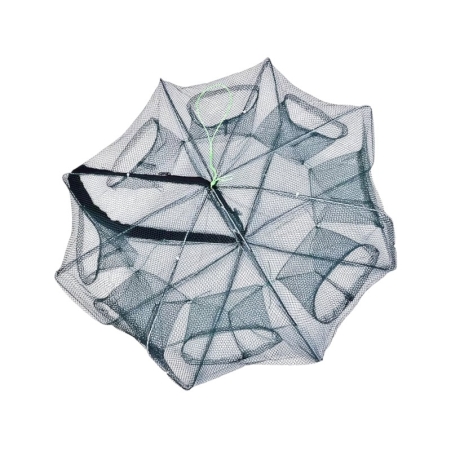 Plasa de pescuit pliabila cu 8 gauri - 23x70 cm - 31364