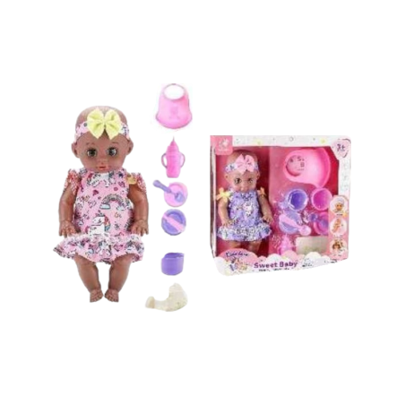 Păpușă cu accesorii de hrănire - WD2367AB31CM - 308227