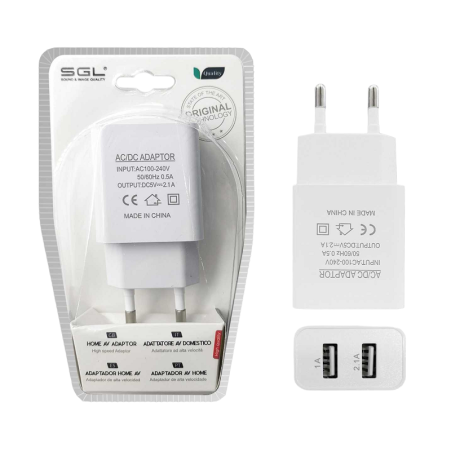 Adaptor de încărcare cu 2 porturi USB - S2 - 099712