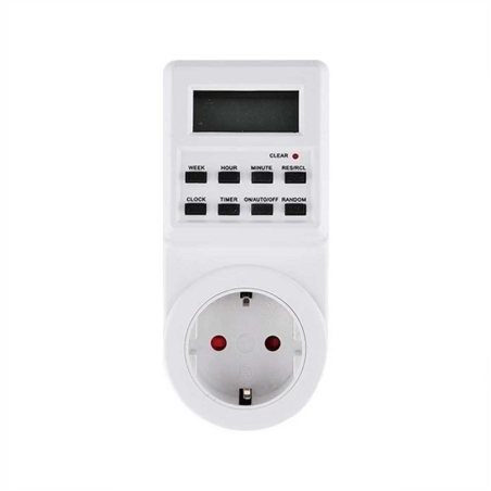 Temporizator digital cu contact - Shuko- TM-04SXS - 068424