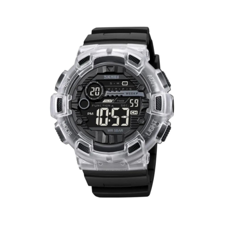 Ceas de mână digital – Skmei – 2110 - Negru/ Transparent