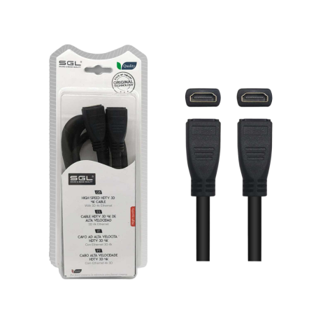 Cablu HDMI cu 2 conectori mamă - 1592cc - 1.5m - 095288