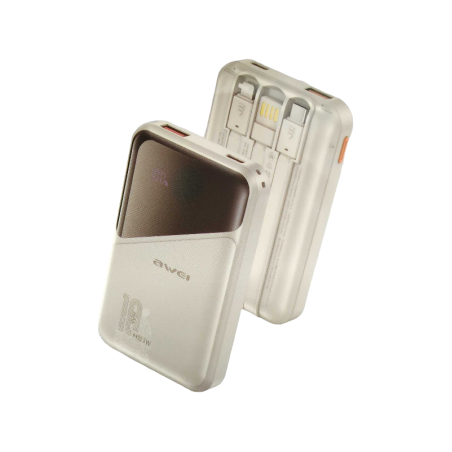 Baterie externă - P64K - 10.000mah - 22.5W - AWEI - 012904 - Alb