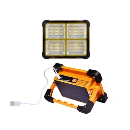 Lampa de lucru cu baterii cu panou solar - SL-D8 - 179081