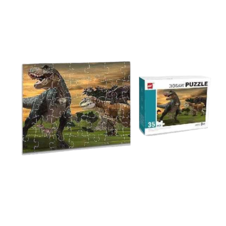 Puzzle pentru copii 35 piese - Dinozauri - GXF035-1335 - 310435