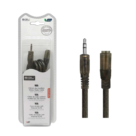 Cablu audio - 40201 - jack 3,5 mm tat/tat - 1,5 m - 097695