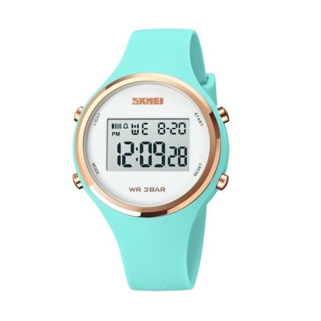Ceas de mână digitală - Skmei - 1720 - 017202 - Albastru deschis