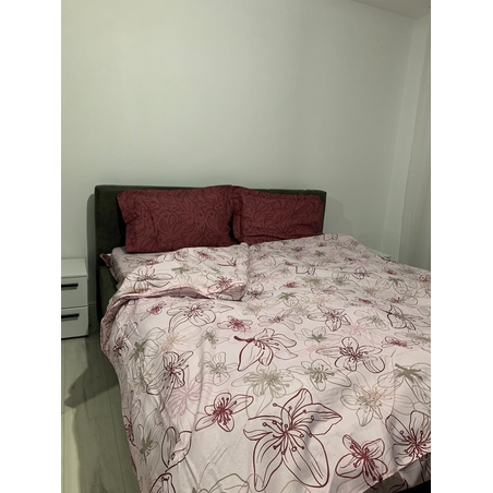 Lenjerie pat, Milano Collection, 4 piese, Model floral