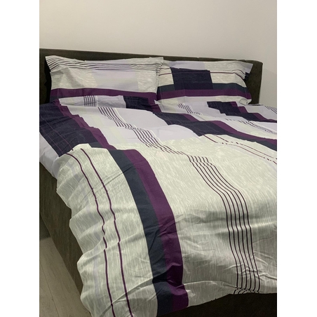 Lenjerie pat, Milano Collection, 4 piese, Multicolor