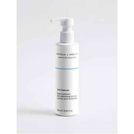 Crème Corps Peaux Sensibles – 190 ml / 6.42 fl oz (NO MOQ) I Mateus L'Abeille