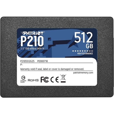 SSD Patriot P210 512GB – 2.5