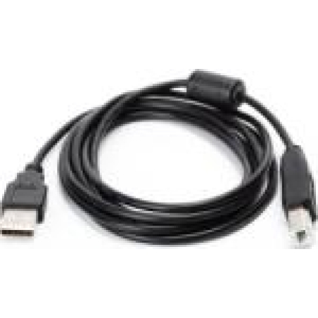 Cablu USB SPACER pentru imprimantă – USB 2.0 Type-A la Type-B, 1.8m, Negru (SPC-USB-AMBM-6)